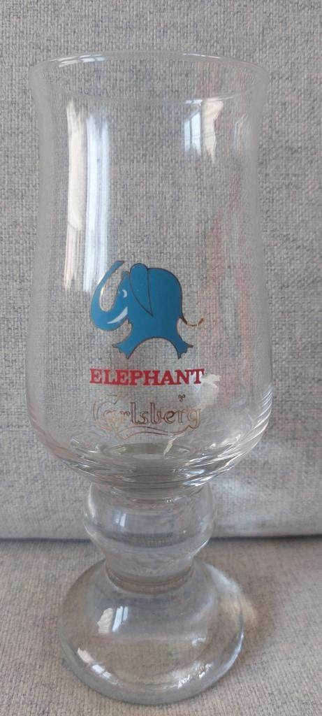 Olifantenglas, Verzamelen, Biermerken, Ophalen of Verzenden, Zo goed als nieuw