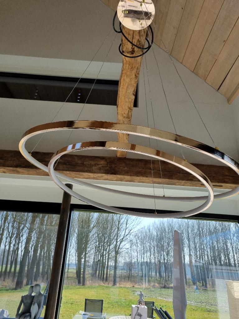 Aurora-280-design-armatuur-goud, Huis en Inrichting, Ophalen, Nieuw, Modern