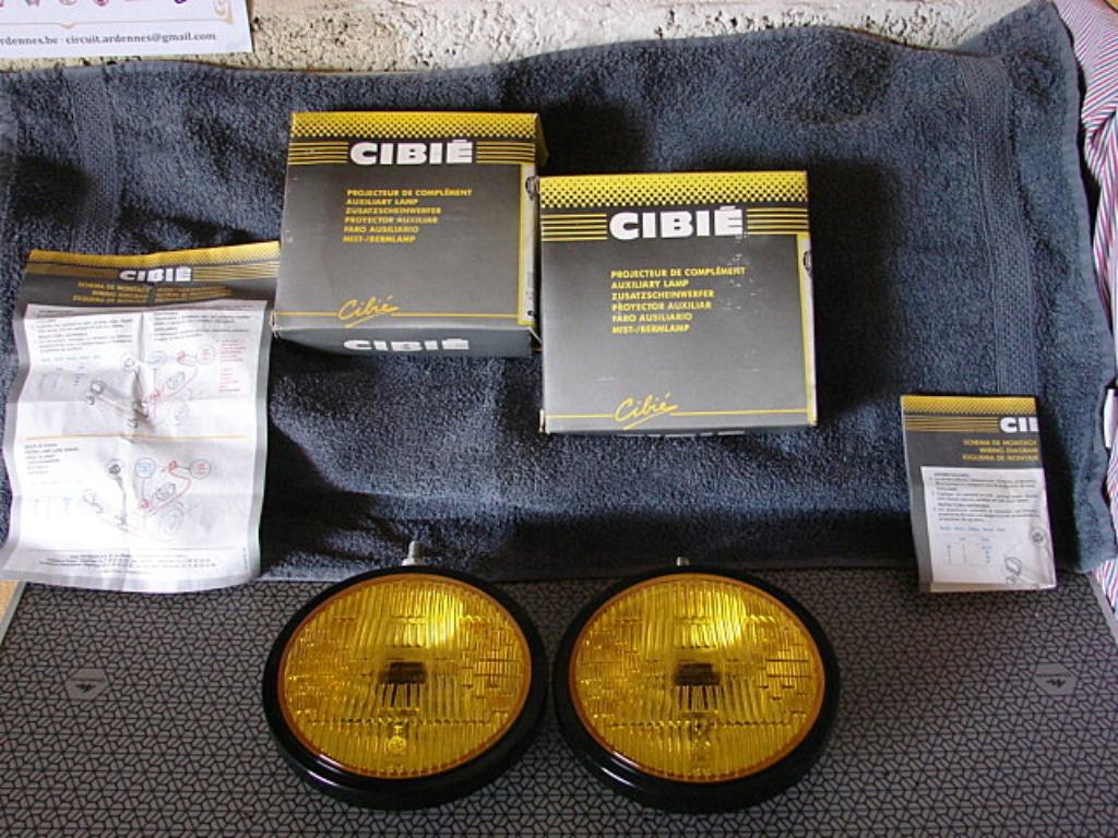 CIBIE IODE 45 fog lamps, phares antibrouillard, mistlampen, Auto-onderdelen, Verlichting, Alfa Romeo, BMW, Fiat, Ford, Honda, Jeep