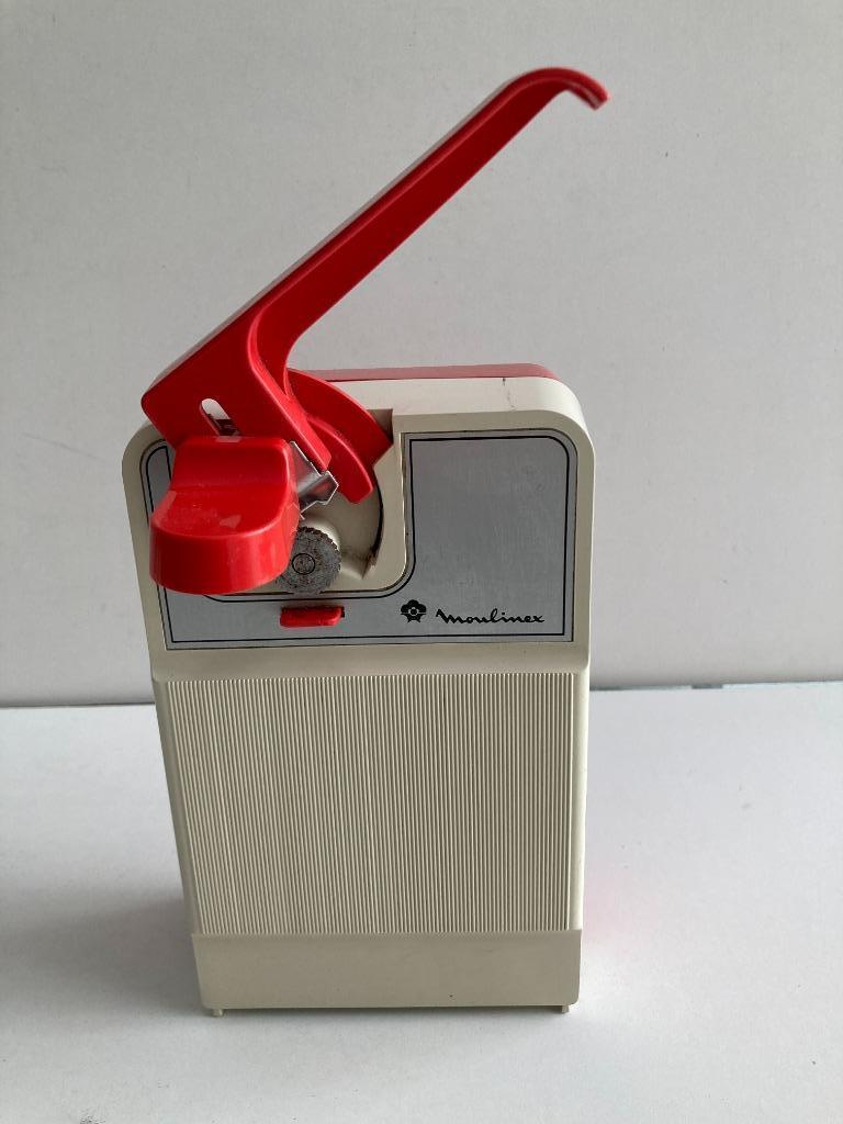 Moulinex : ouvre-boîtes électrique vintage (rouge), Enlèvement ou Envoi