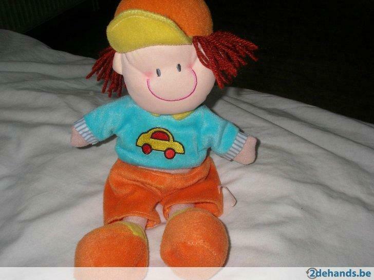 Vrolijke knuffel pop type Urbanus, Kinderen en Baby's, Speelgoed | Poppen, Gebruikt