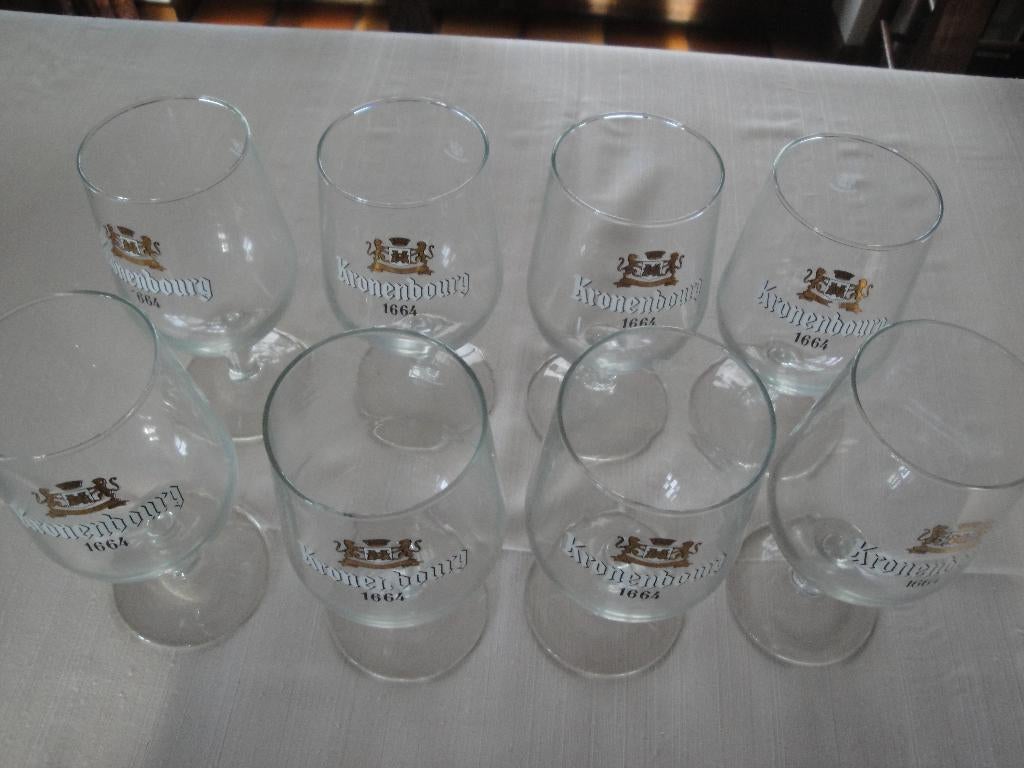verres KRONEMBOURGS 1664 0.25 CL 7 pièces, Verzamelen, Glas en Drinkglazen, Ophalen, Nieuw