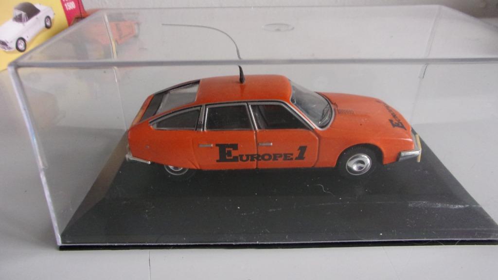 CITROËN CX "EUROPE 1"TOUR de FRANCE.1/43 NOREV,IMPEC,VITRINE, Ophalen of Verzenden, Zo goed als nieuw, Auto, Norev