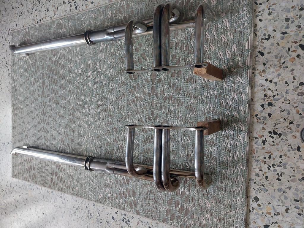 Ford T uitlaten met side pipes, Ophalen