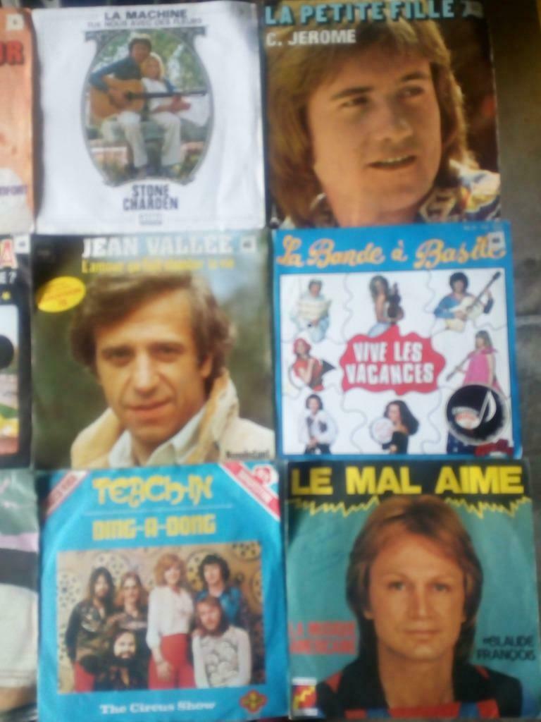 Lot de. 34 45tours, CD & DVD, Vinyles | Autres Vinyles, Enlèvement