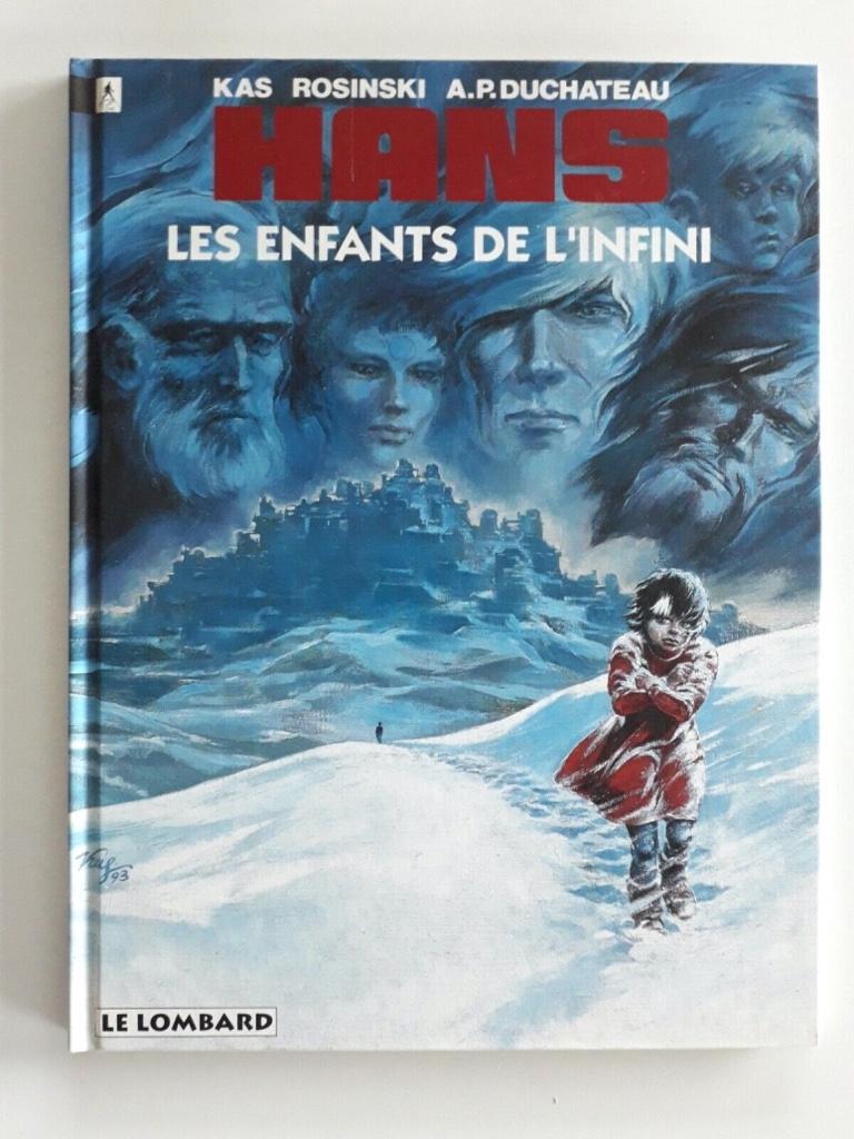 BD EO HANS 7 Les enfants de l'infini Kas Duchâteau Rosinski, Boeken, Stripverhalen, Gelezen, Eén stripboek, Ophalen of Verzenden
