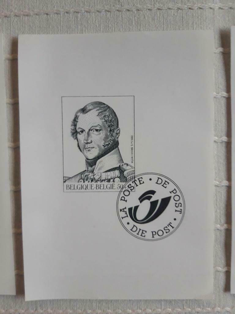 Te koop : Zwart-wit velletje promo filatelie., Ophalen of Verzenden