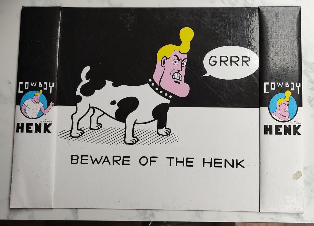Cowboy Henk Bureauonderlegger, Verzamelen, Ophalen of Verzenden, Gebruikt