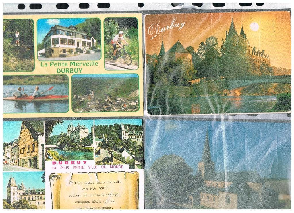 CARTES POSTALES DURBUY, Envoi