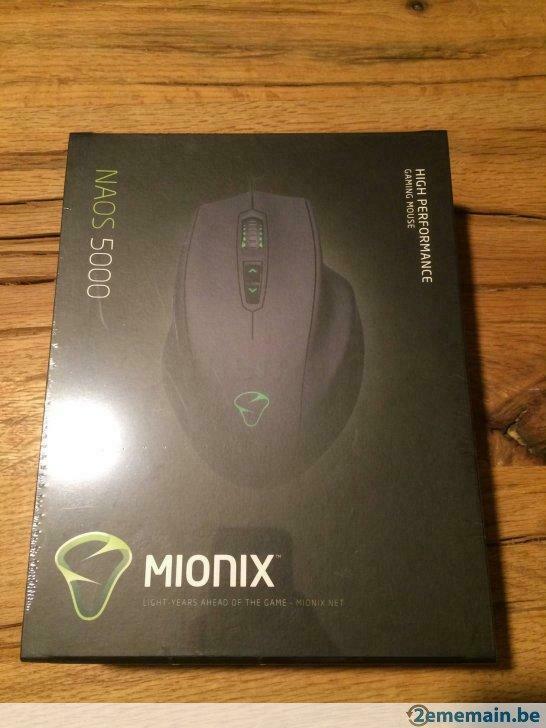 Souris * * * Gamer professionnel * * *  Mionix Naos 5000 New, Informatique & Logiciels, Enlèvement, Neuf, Souris