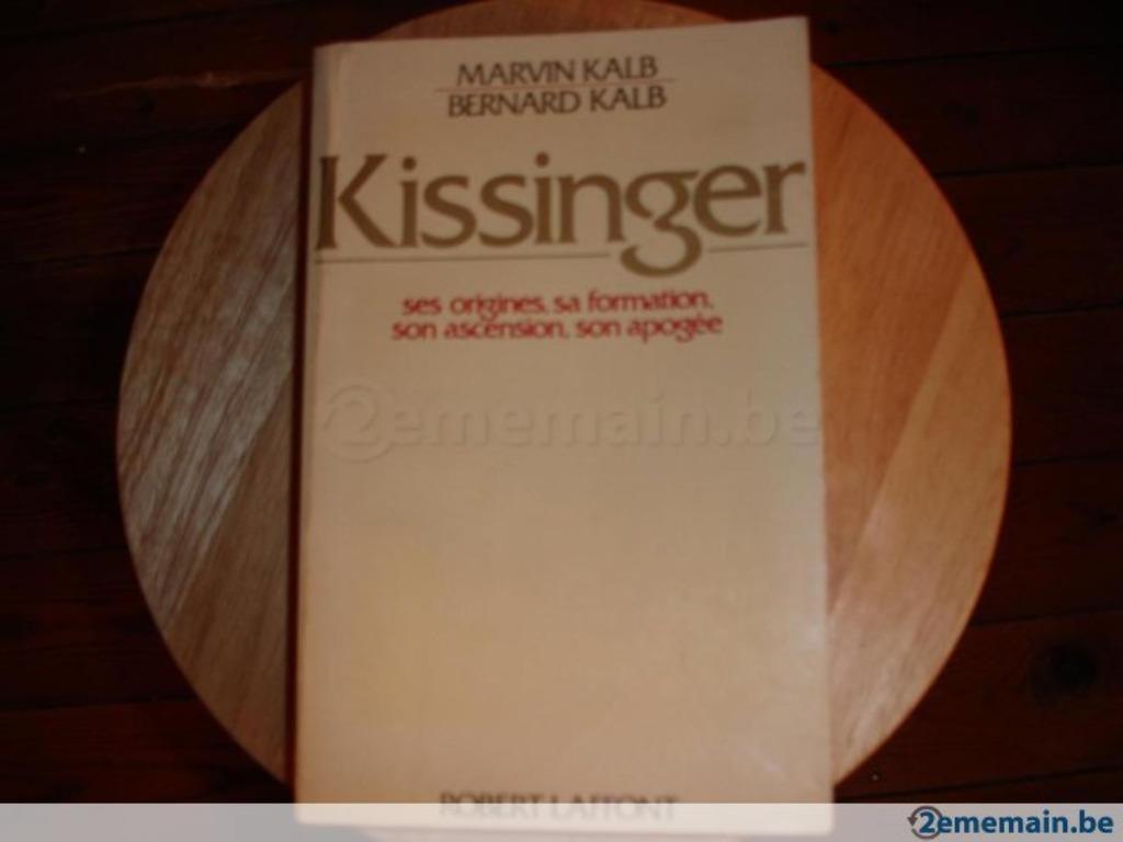 Kissinger, Marvin Kalb, Livres, Enlèvement ou Envoi, Utilisé