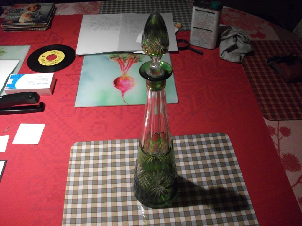 Flacon en cristal, Antiquités & Art, Enlèvement