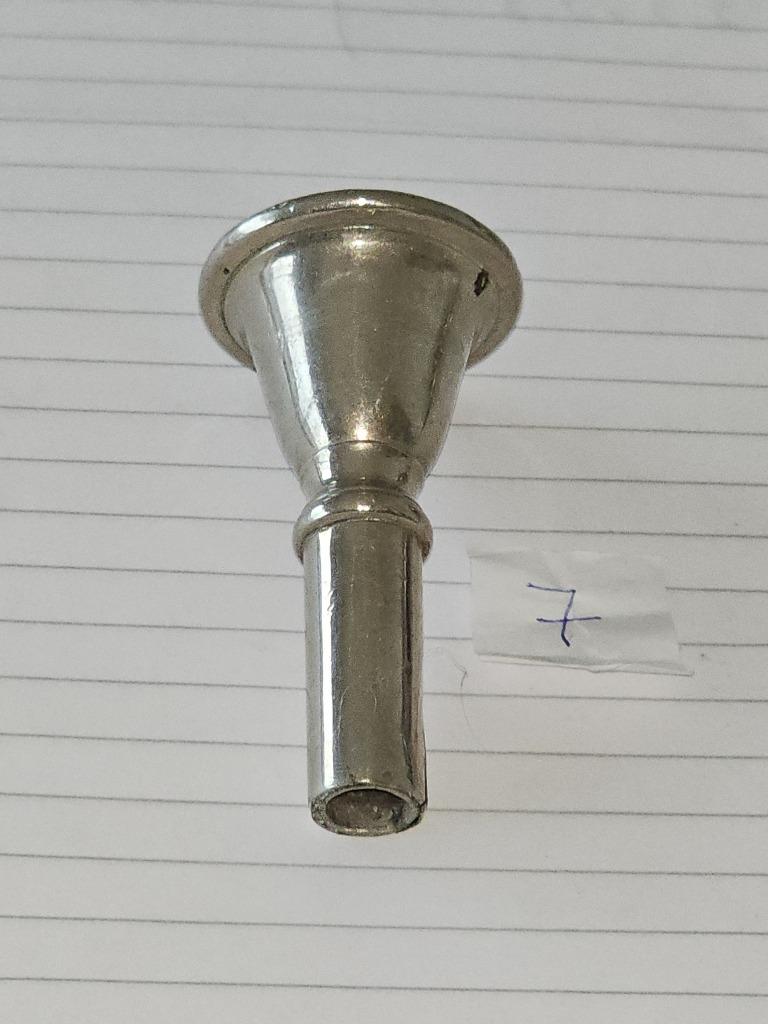Antiek mondstuk voor trombone, Muziek en Instrumenten, Ophalen of Verzenden, Trombone