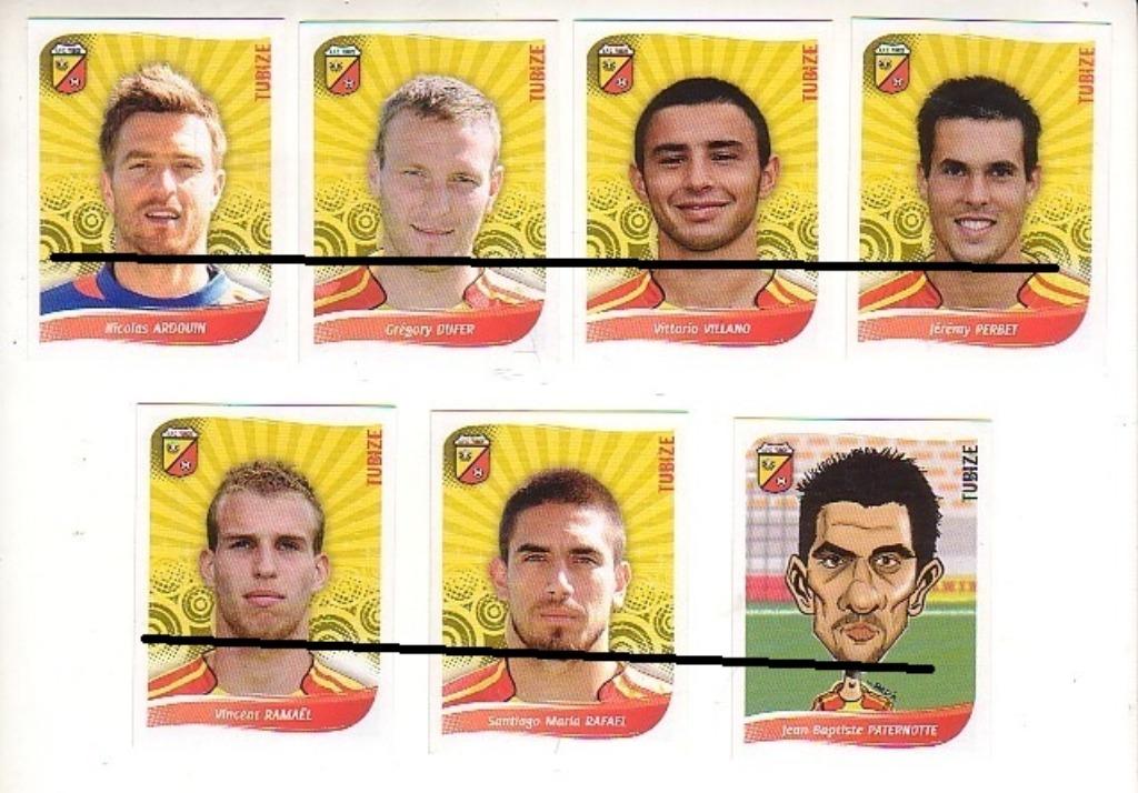 Autocollants Panini Football 2009/Tubize/7, Envoi, Comme neuf, Affiche, Image ou Autocollant
