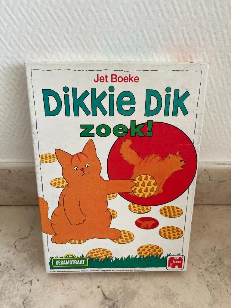 Dikkie Dik zoek memory spel, Kinderen en Baby's, Ophalen, Zo goed als nieuw