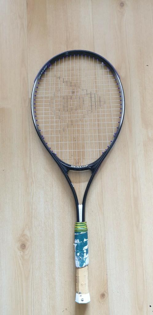 Dunlop powerplus senior L2 L4 1/4 tennis raquette, gratis, Ophalen of Verzenden, Gebruikt
