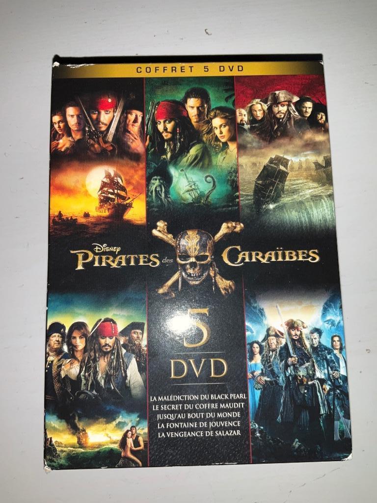 Pirates des Caraïbes - Pack Intégrale 5 DVD, Enlèvement ou Envoi, Utilisé