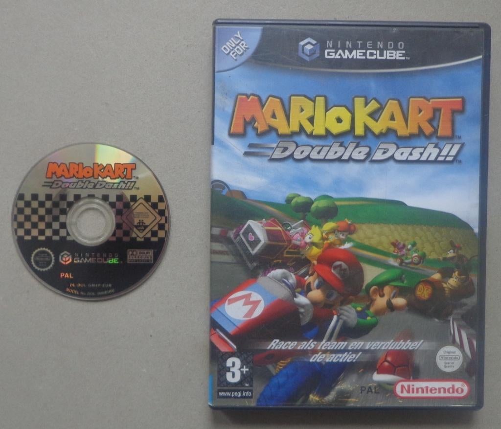 Mario Kart Double Dash voor de Nintendo Gamecube, Ophalen of Verzenden, Gebruikt