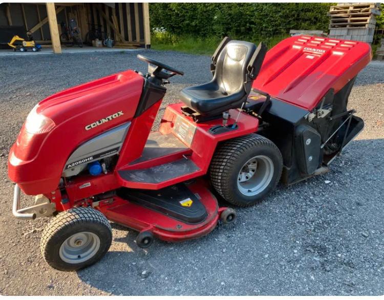 Tracteur tondeuse countax, Enlèvement ou Envoi, Comme neuf, Fonction de mulching, 120 cm ou plus