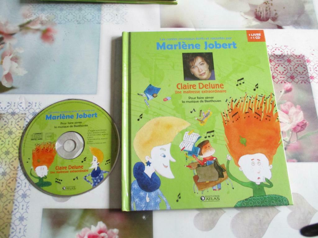 LIVRE + CD "CLAIRE DELUNE. UNE MAÎTRESSE EXTRAORDINAIRE". MA, Garçon ou Fille, Enlèvement ou Envoi, Fiction général, Comme neuf