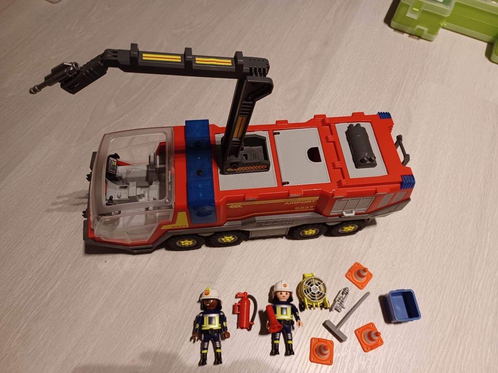 Playmobil 5337 - véhicule de pompiers aéroportuaire 🚒, Enlèvement, Comme neuf, Ensemble complet