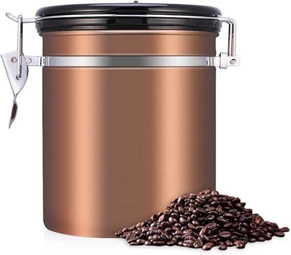 Boîte à café en acier inoxydable | boîte à vide | FREE LEV, Divers, Produits alimentaires, Envoi