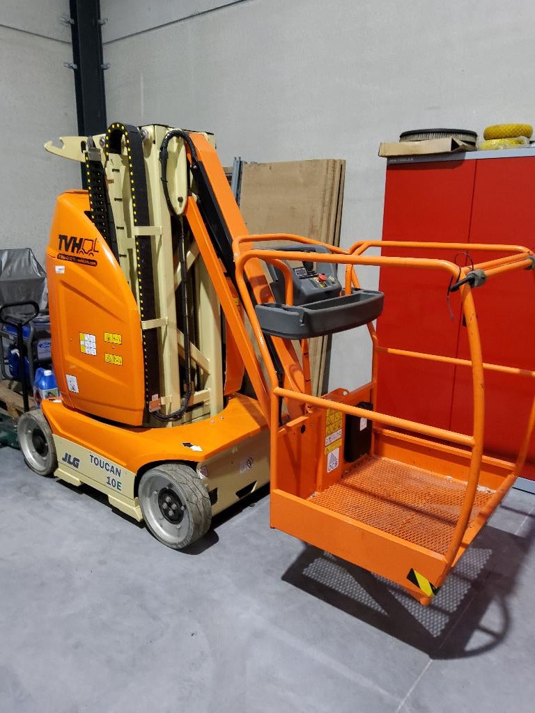 JLG Toucan 10E masthoogtewerker, Enlèvement