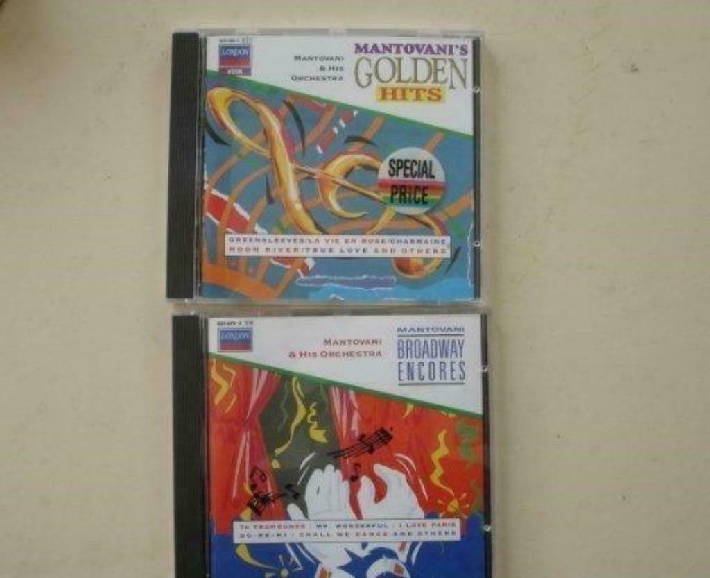 Lot de 2 CD "Mantovani, Ophalen of Verzenden