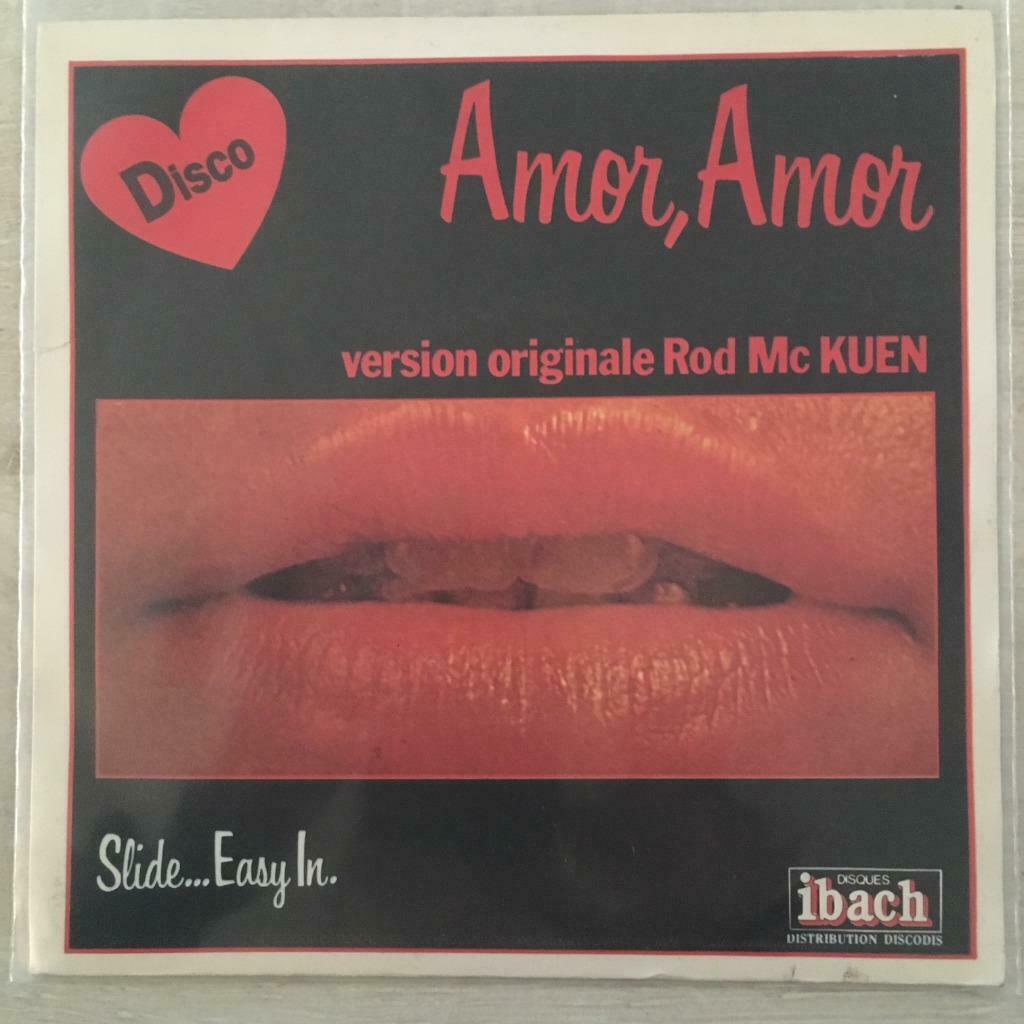 7" Rod Mc Kuen - Amor, Amor (IBACH 1977) VG+, Verzenden, R&B en Soul