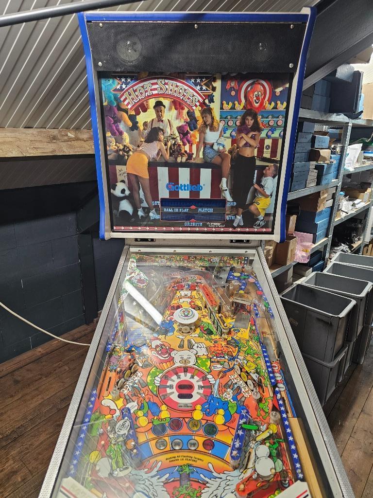 Diversen Flipperkasten , hot shots , X en O , Strange scienc, Collections, Machines | Flipper (jeu), Enlèvement, Utilisé, Flipper (jeu)