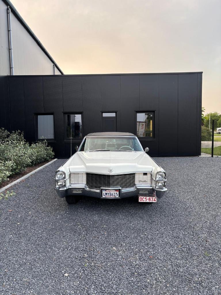 Cadillac Eldorado 1965, Auto's, Automaat, Achterwielaandrijving, Cabriolet, Wit