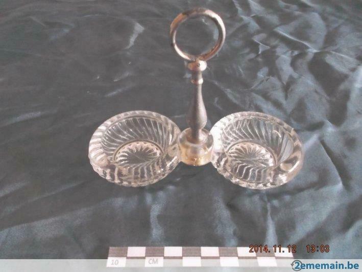 Ancien Poivrier - Salier en Verre.