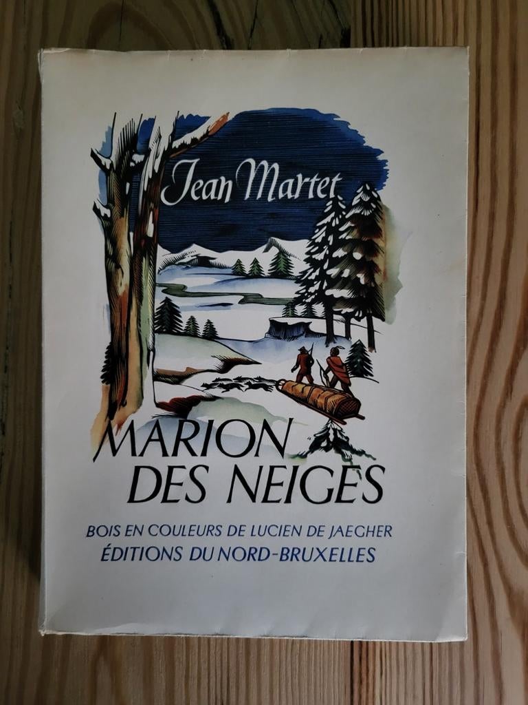 Jean Martet - Marion des neiges - Lucien De Jaegher, Boeken, Ophalen of Verzenden, Gelezen