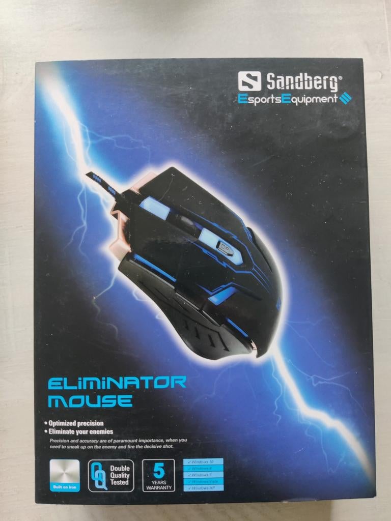 Sandberg Eliminator Mouse, Neuf, Souris, Sandberg, Enlèvement