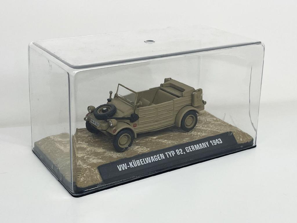 VOLKSWAGEN Kübelwagen Typ 82 WWII 1/43 IXO UH Neuve+Perplex, Hobby en Vrije tijd, Ophalen of Verzenden, Nieuw, Auto, Universal Hobbies