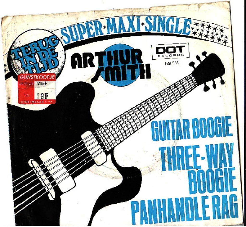 Arthur Smith - Guitar Boogie / Three-Way Boogie, Enlèvement ou Envoi, Comme neuf, Pop