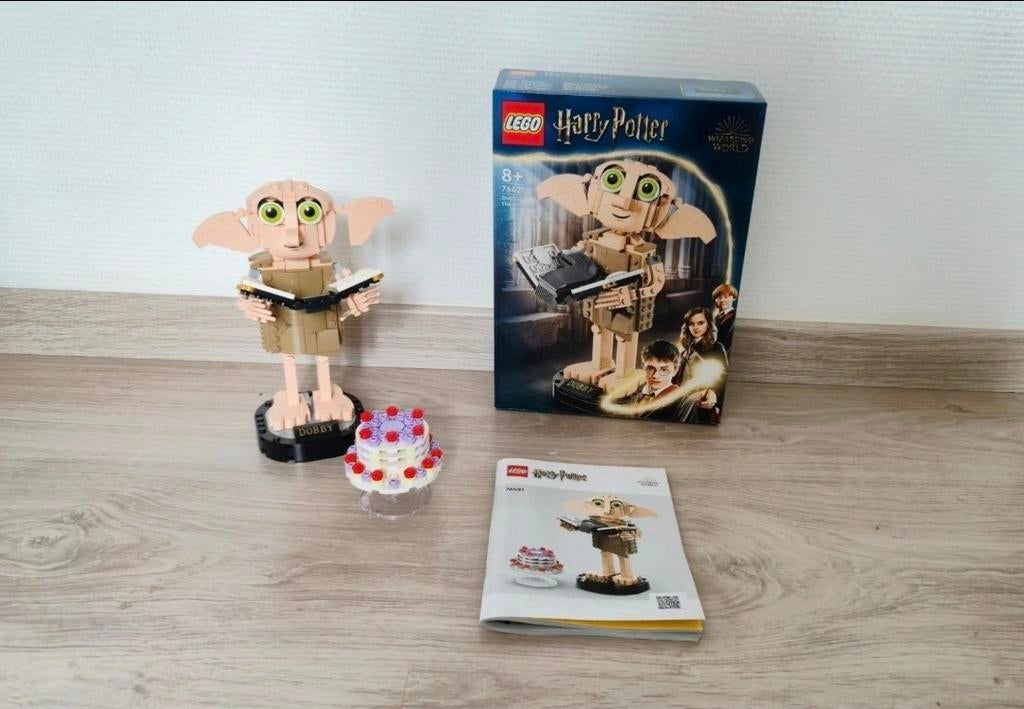 Lego Harry Potter Dobby de Huiself, Ophalen of Verzenden, Zo goed als nieuw, Complete set, Lego