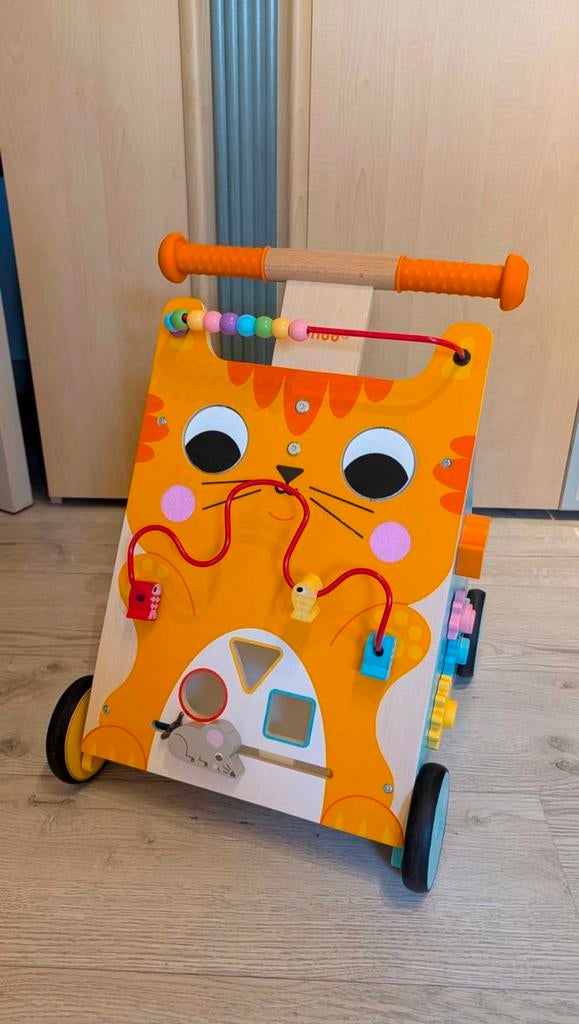 Loopwagen Janod, Ophalen