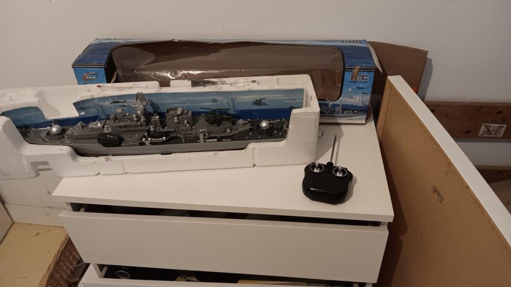 Radio control smasher destroyer, Ophalen, Gebruikt