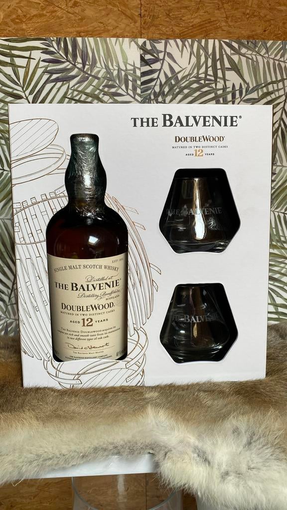 Balvenie 12 years Double Wood Giftset 70CL, Verzamelen, Ophalen, Nieuw