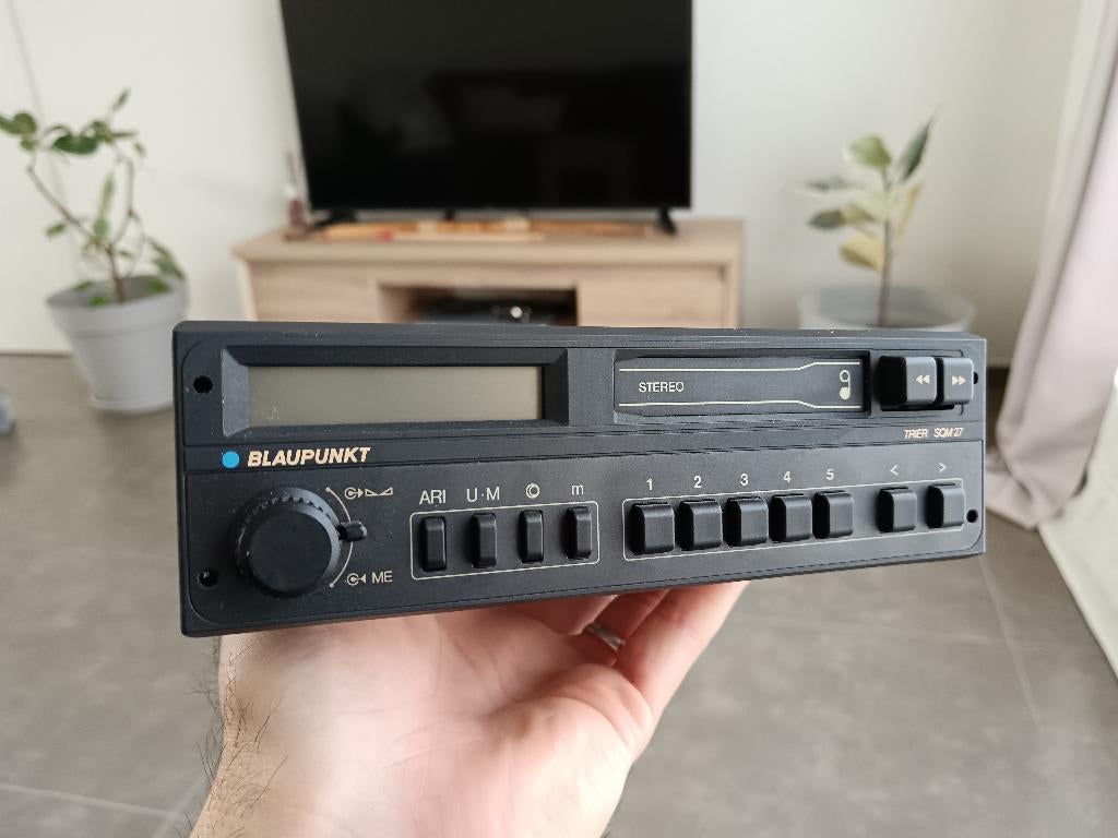 Radiocassete Blaupunkt voor oldtimers, Ophalen of Verzenden, Zo goed als nieuw