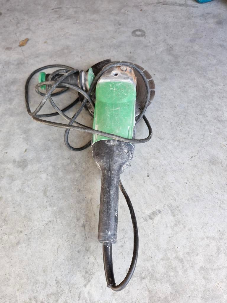 Slijpmachine Hitachi, Ophalen, Gebruikt