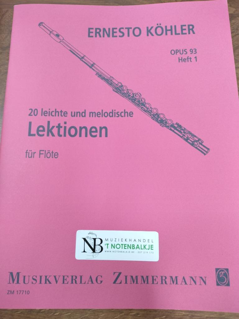 Boek dwarsfluit opus 93, Ophalen of Verzenden, Nieuw, Dwarsfluit of Piccolo