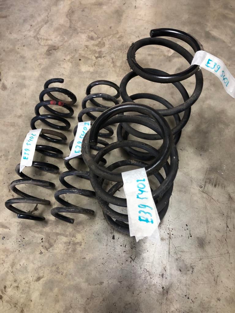 Bmw e39 540i originele veren spiralen set, Enlèvement ou Envoi, Utilisé, BMW
