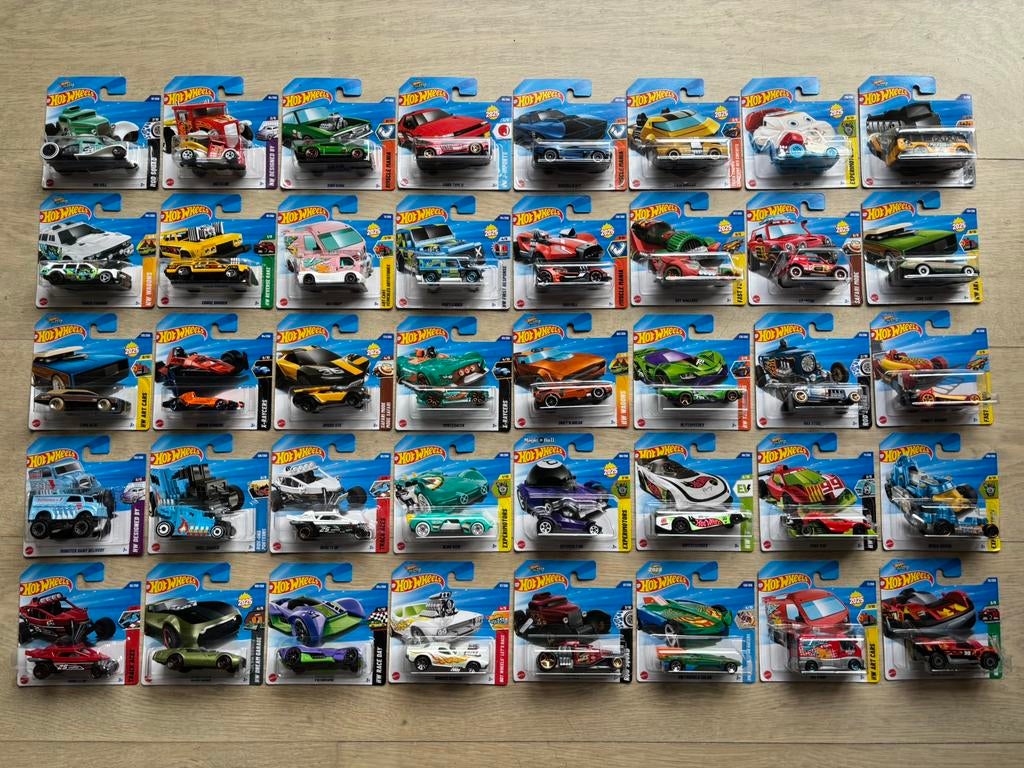 40x Hot Wheels fantasie auto’s (lot 2), Enlèvement ou Envoi, Neuf