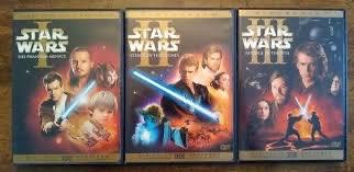 Star Wars 1, 2 en 3 DVD, Verzamelen, Ophalen of Verzenden, Zo goed als nieuw