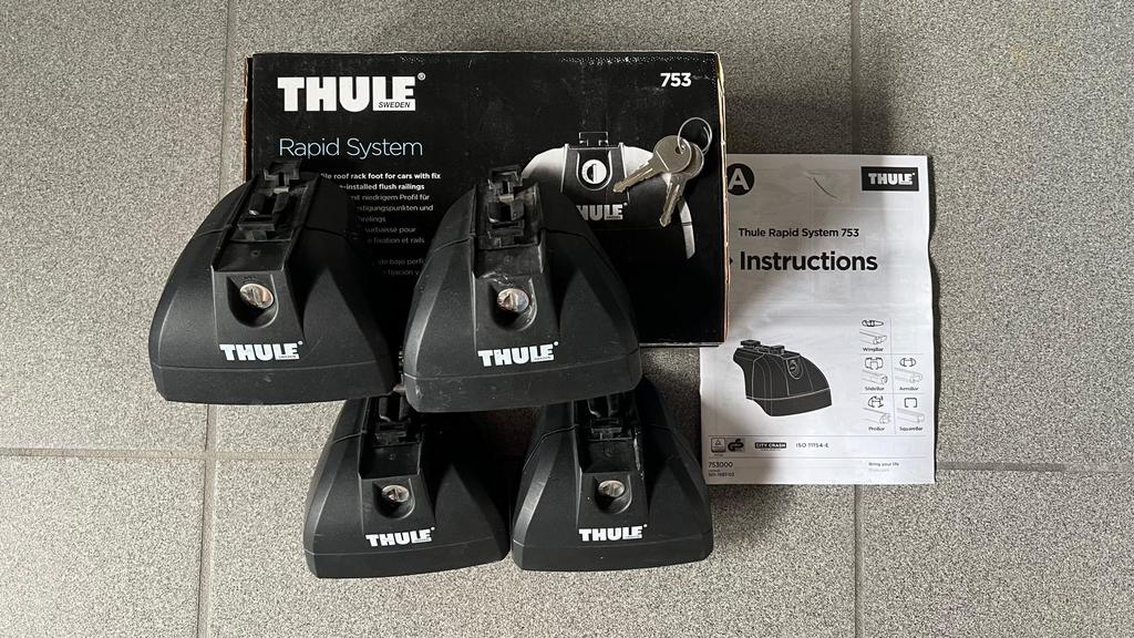 Thule Rapid System 753, Enlèvement, Utilisé