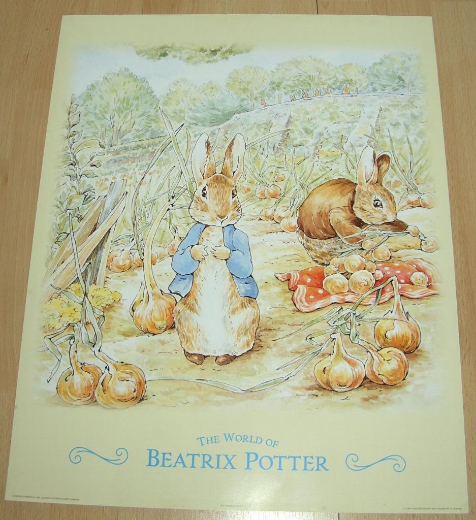 KONIJNEN THE WORLD OF BEATRIX POTTER 90 POSTER NIEUW, Verzamelen, Posters, Nieuw, Rechthoekig Staand, Ophalen of Verzenden