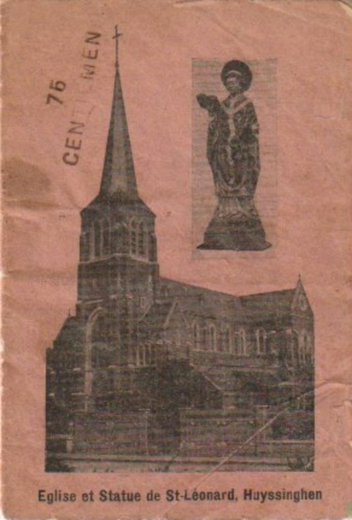 LEVEN EN WONDEREN VAN SINT LEONARD HUYSSINGHEN 1932, Ophalen of Verzenden, Gelezen, Religie