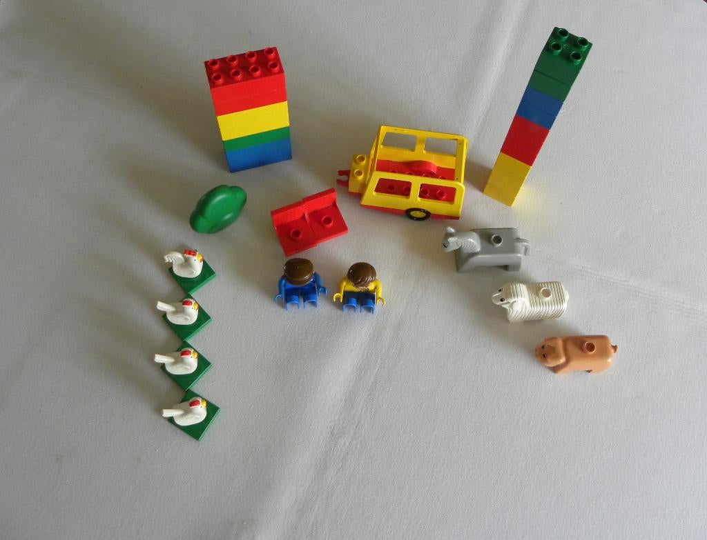 Duplo boerderij & blokjes, Ophalen, Zo goed als nieuw, Duplo